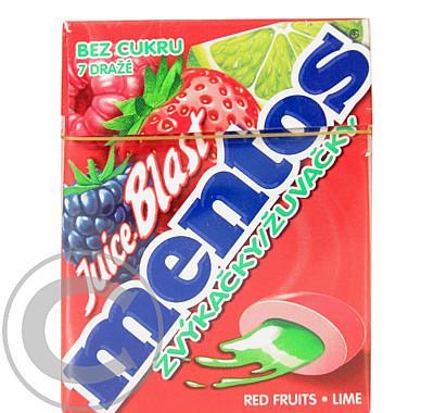 Žvýkačky Mentos gum JB Ftb Red Fruits Lime drg.7, Žvýkačky, Mentos, gum, JB, Ftb, Red, Fruits, Lime, drg.7