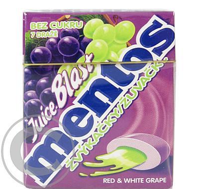Žvýkačky Mentos gum JB Ftb Red&White GRAPE drg.7
